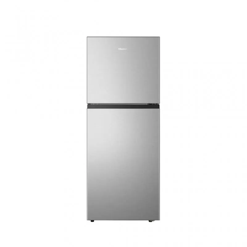 Hisense Refrigerator Top Mounted Inox/silver Finish No-frost 203lts (Free Gift : KETTLE KEKT031M)