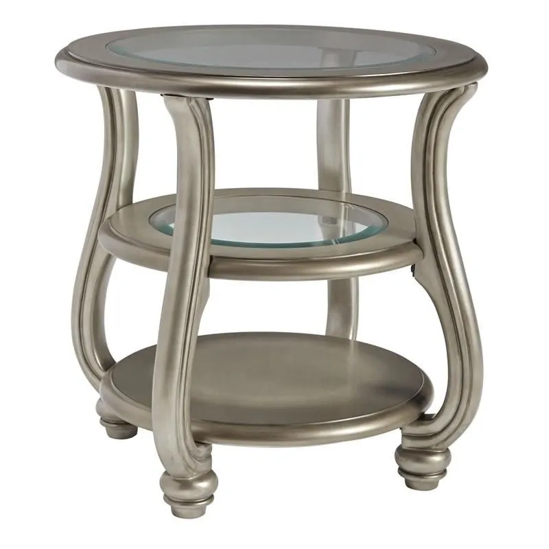 Coffee Table Coralayne Round End Table