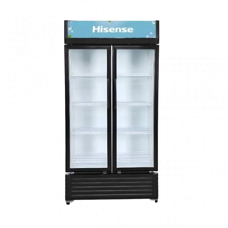 Hisense Double Door Showcase Freezer 600lts